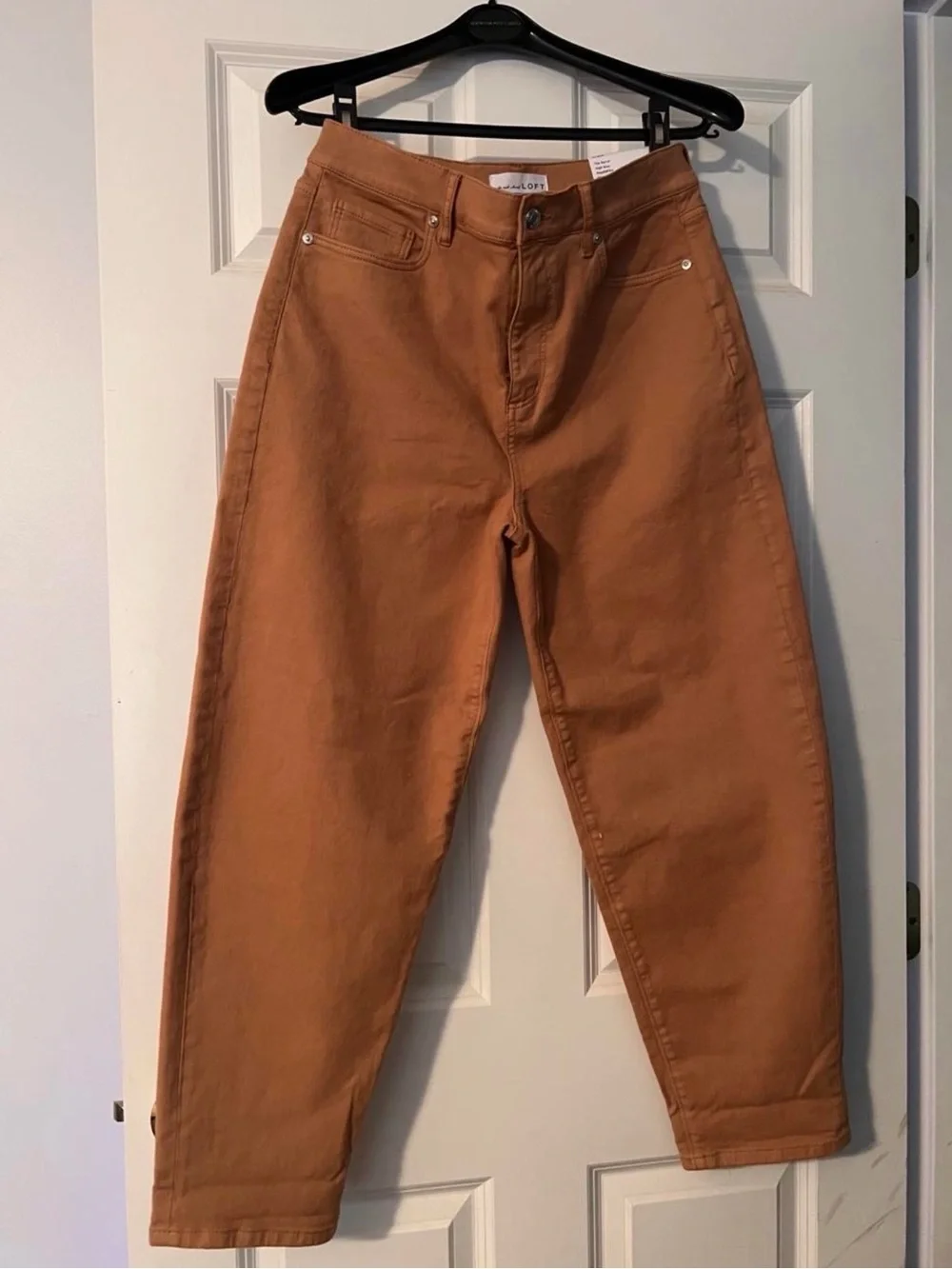 LOFT The Barrel High-Rise Jeans “Made and Loved”